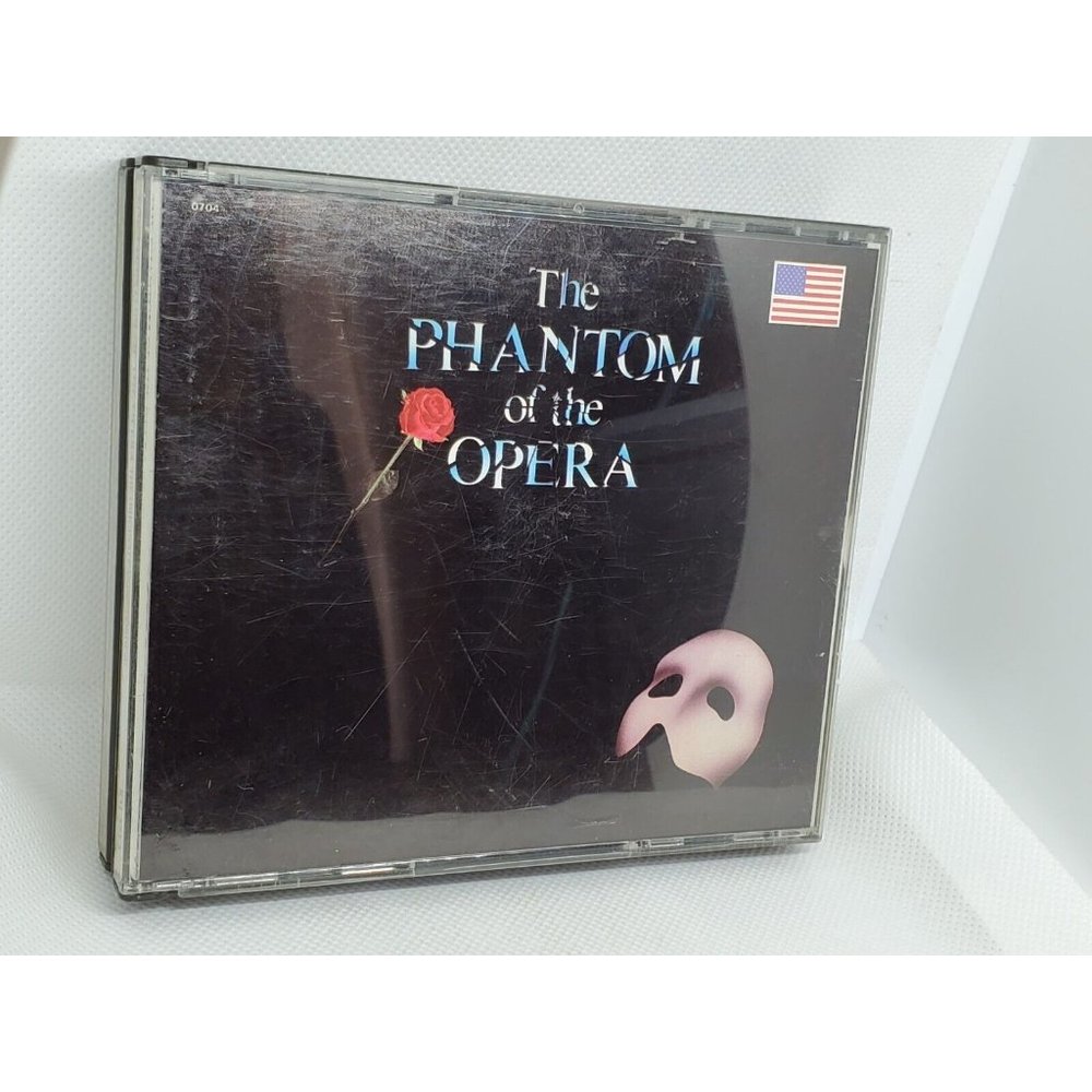 CDB The Phantom Of The Opera Decca Broadway 2 Disk CD No Scratches